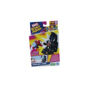 Marvel Stunt Squad Spider-Man vs. Venom Playset Hasbro 1.5" Super Action Figures